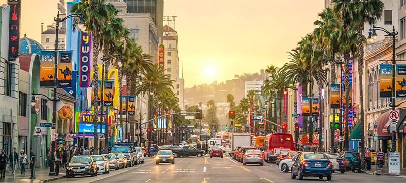 Location de Voitures à Hollywood Burbank